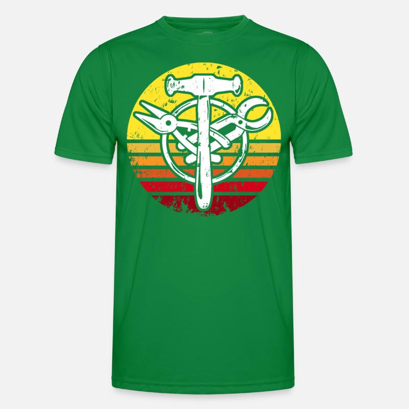 Signe de guilde Spengler Bauspengler T-shirt sport Homme