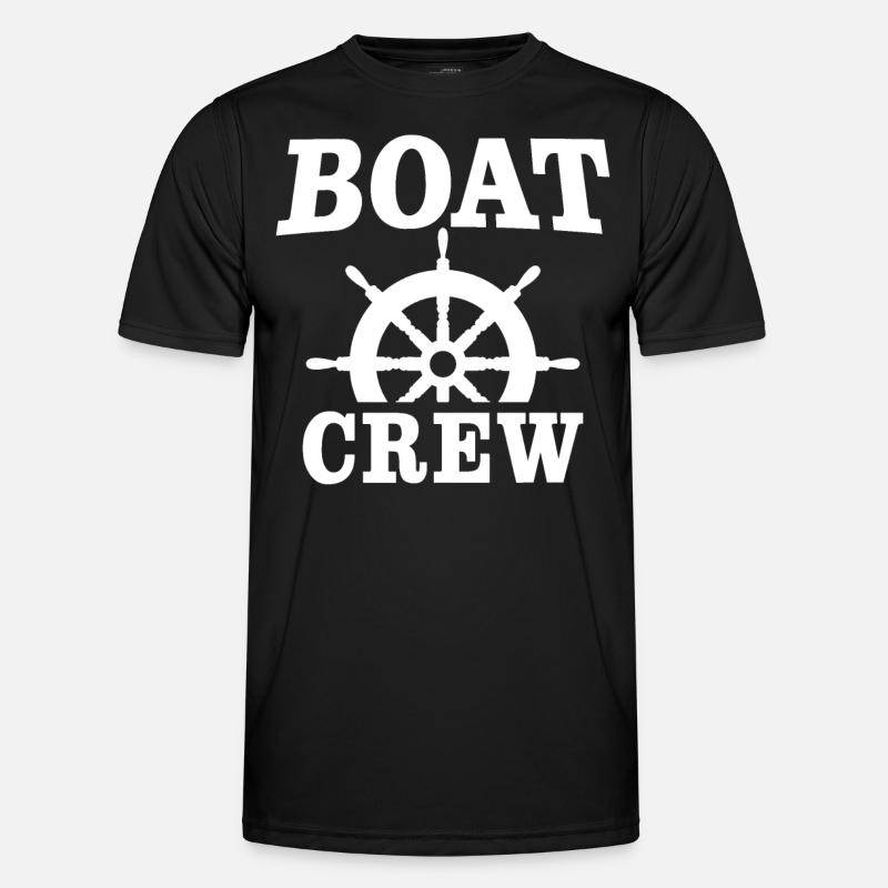 Captain Boat Crew - Men's Functional T-Shirt - black