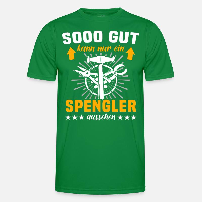 Spengler Bauspengler Männer Funktions-T-Shirt