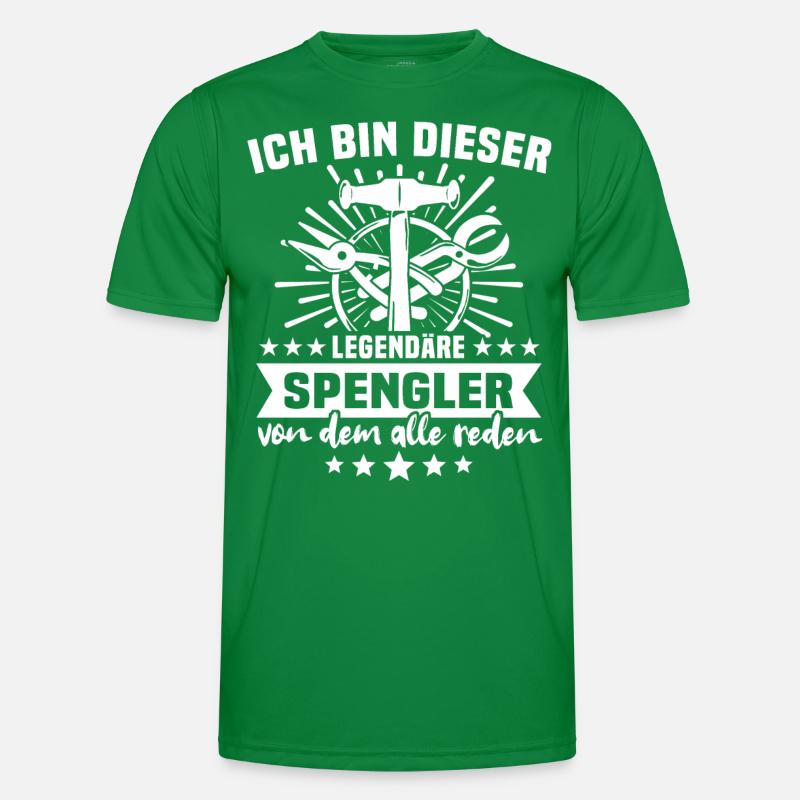Spengler Beruf Karosseriespengler Sprüche Männer Funktions-T-Shirt