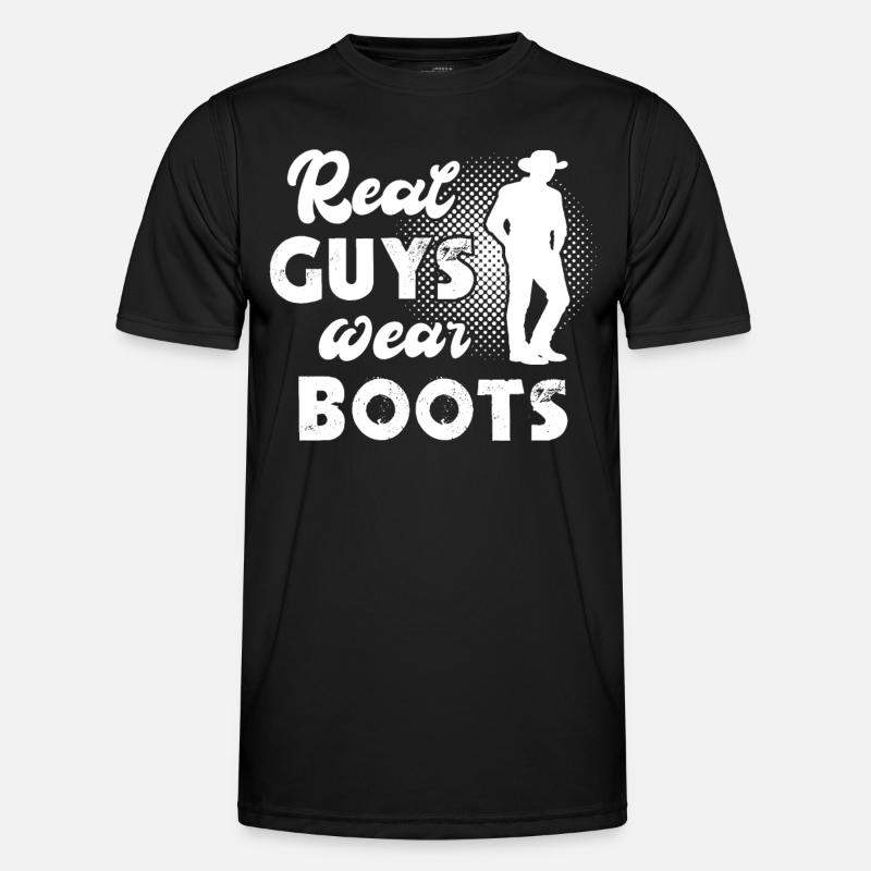 Line Dancing Line Dancer - Men's Functional T-Shirt - black