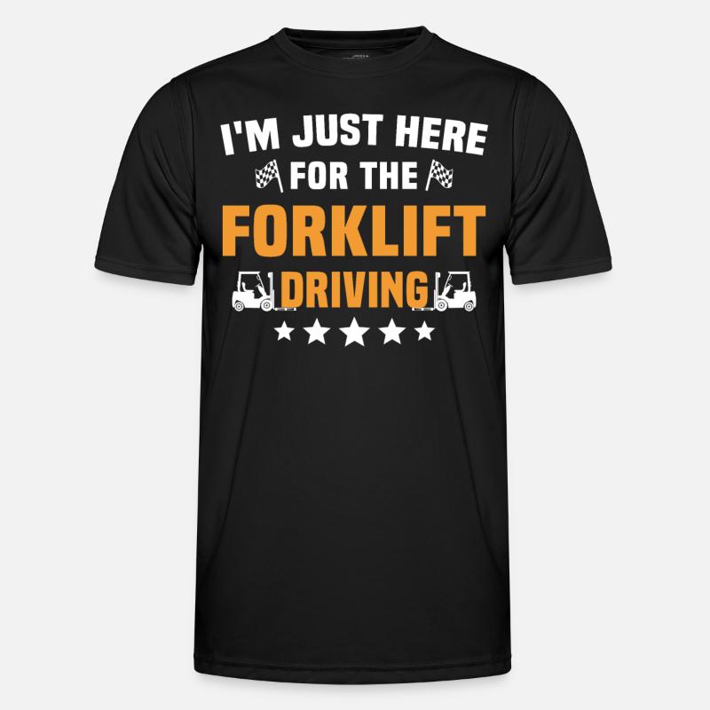 Forklift Forklift - Men's Functional T-Shirt - black
