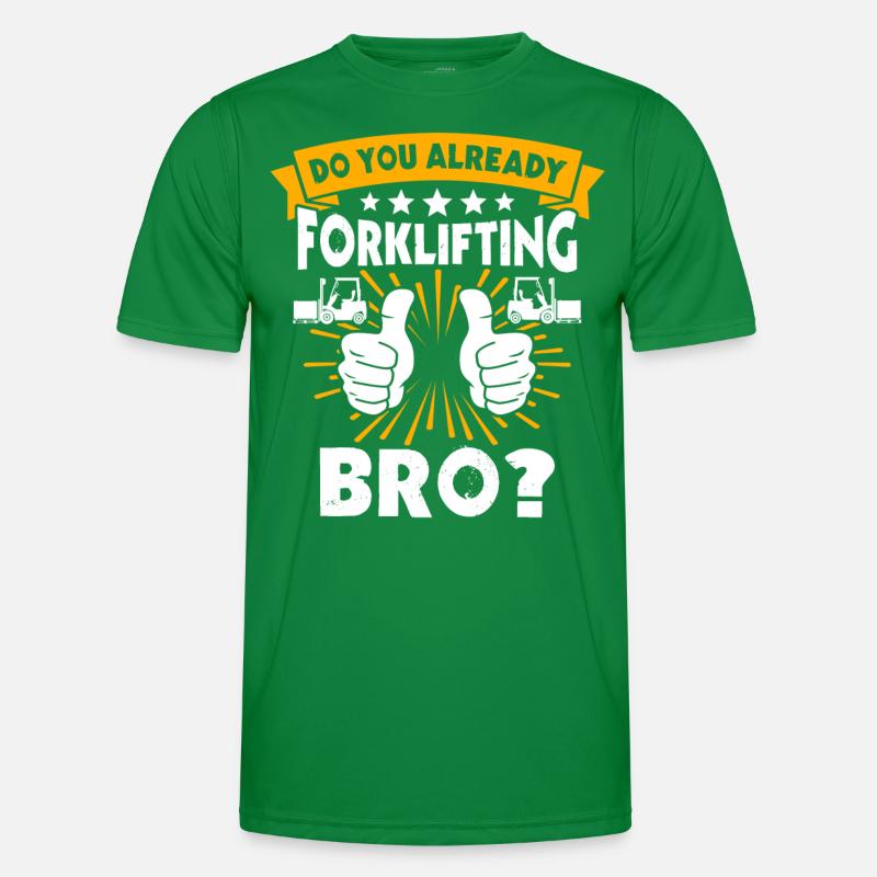 Chariot élévateur T-shirt sport Homme