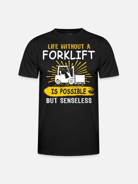 Forklift Forklift - Men's Functional T-Shirt - black