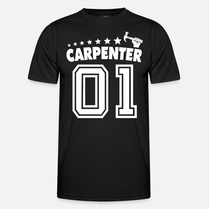 Carpenter, carpenter, carpenter, - Men's Functional T-Shirt - black
