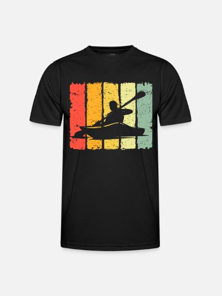 Kayaking Kayak - Men's Functional T-Shirt - black