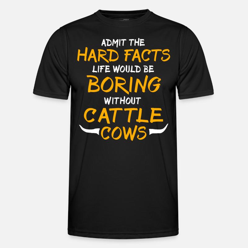 Highland cattle Cattle Cows Men's Functional T-Shirt
