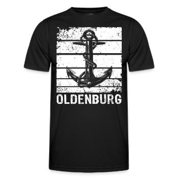 Dictons d’Oldenburg Oldenburger - T-shirt sport Homme - noir - Devant - AI Model Male 178 dark (178cm)