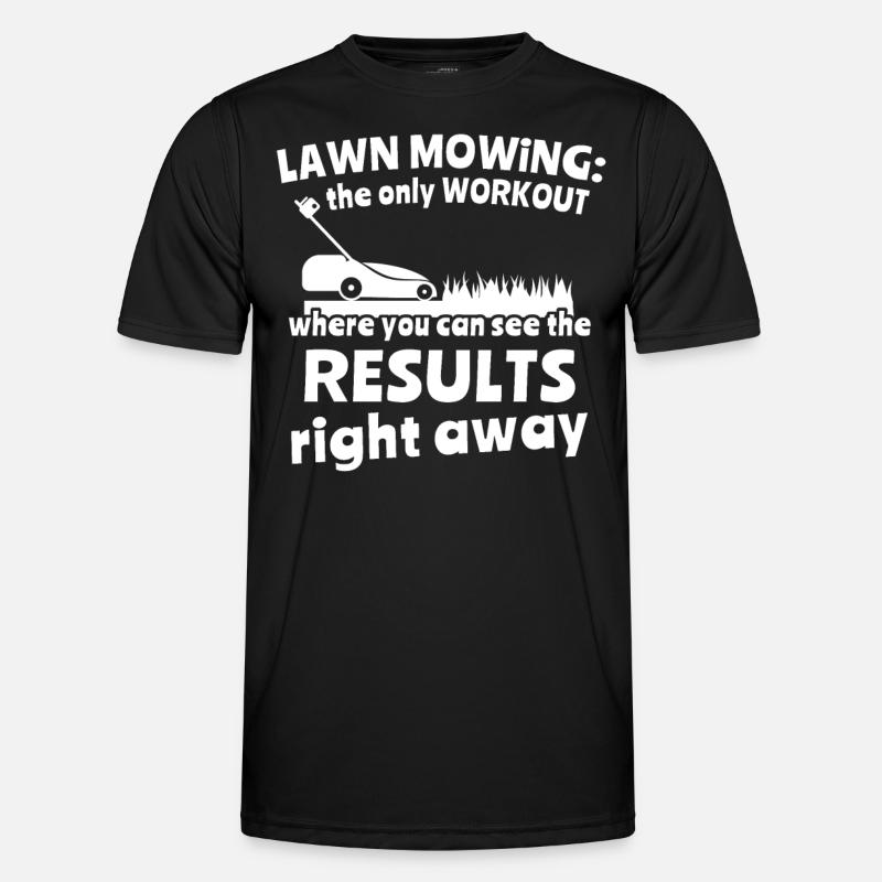 Lawnmower - Men's Functional T-Shirt - black