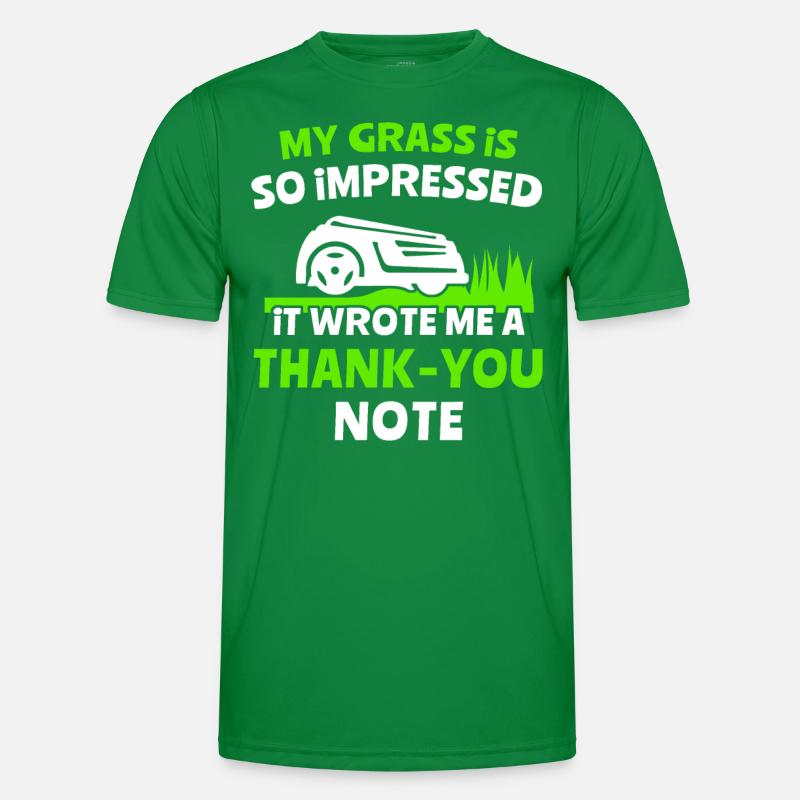 Robotic lawn mower Men's Functional T-Shirt