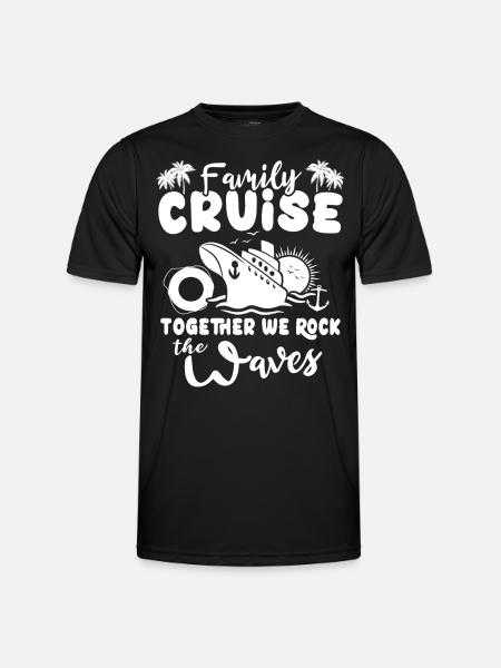 Famille Croisière - T-shirt sport Homme - noir