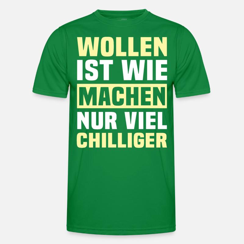 Machen Wollen Männer Funktions-T-Shirt