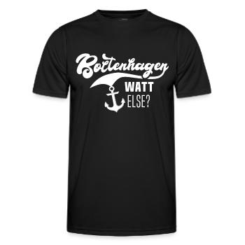 Boltenhagen Proverbs - Men's Functional T-Shirt - black - Front - AI Model Male 178 dark (178cm)