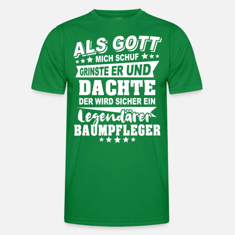 Baumpfleger Männer Funktions-T-Shirt