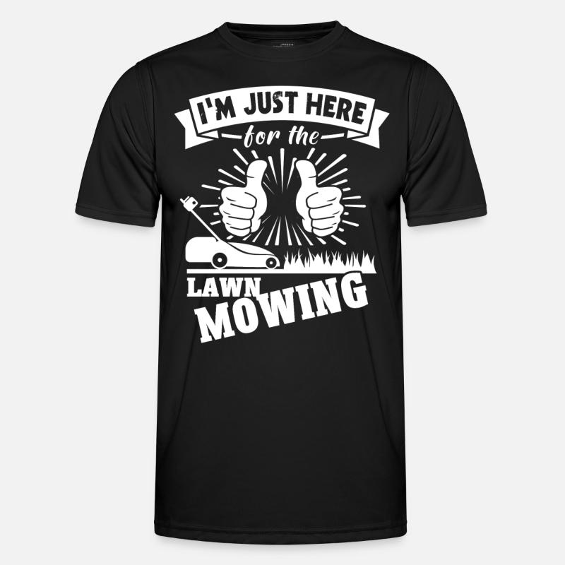Lawnmower - Men's Functional T-Shirt - black