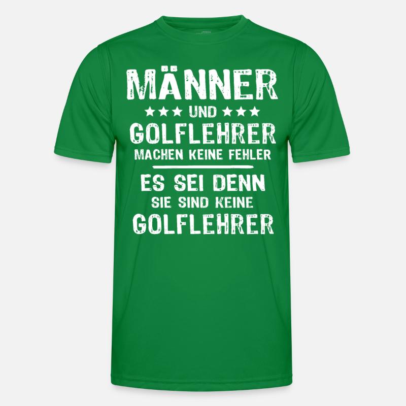Golflehrer Männer Funktions-T-Shirt