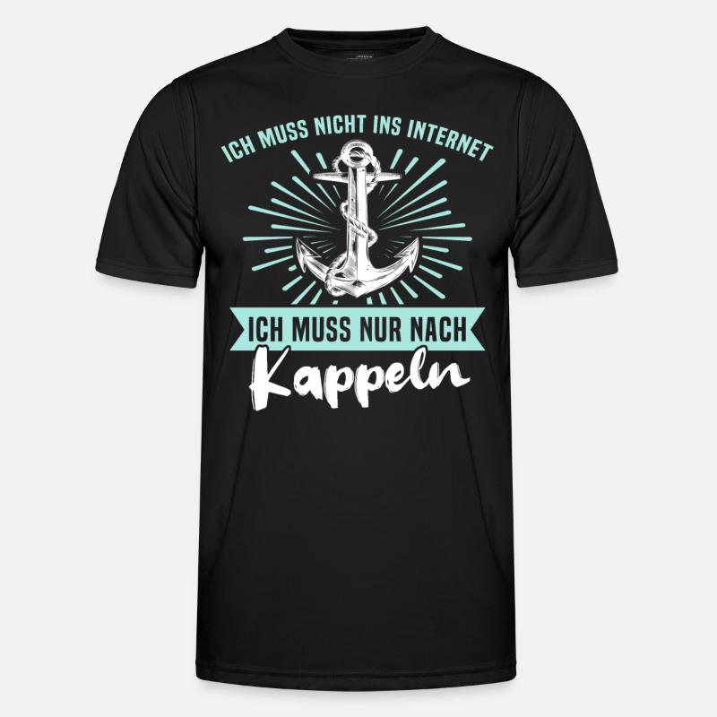 Kappeln Sprüche Kappelner Spruch - Männer Funktions-T-Shirt - Schwarz