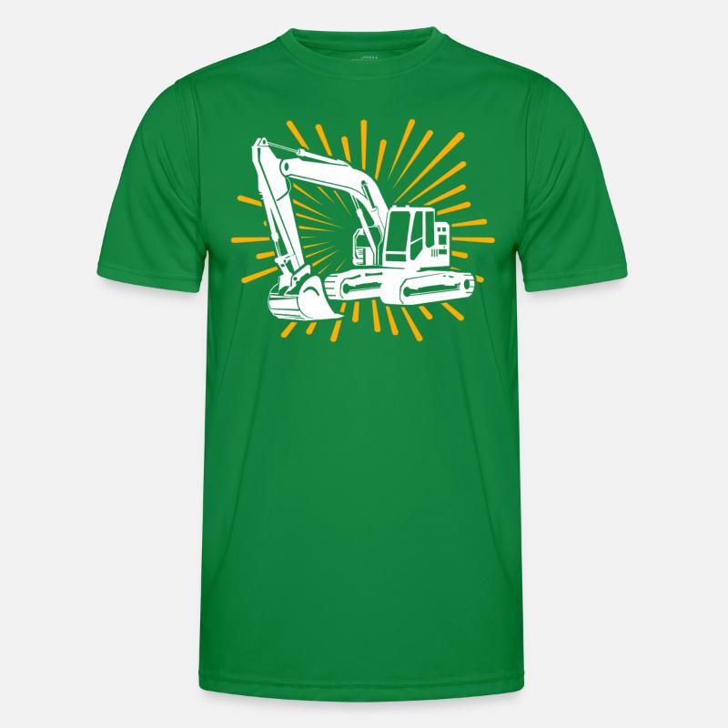 Bagger Männer Funktions-T-Shirt