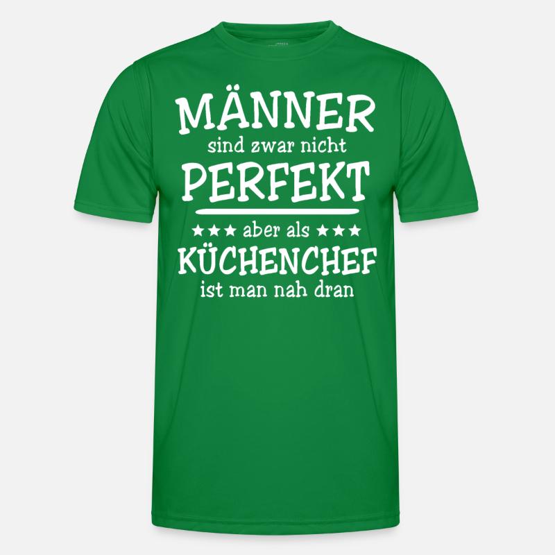 Küchenchef Männer Männer Funktions-T-Shirt