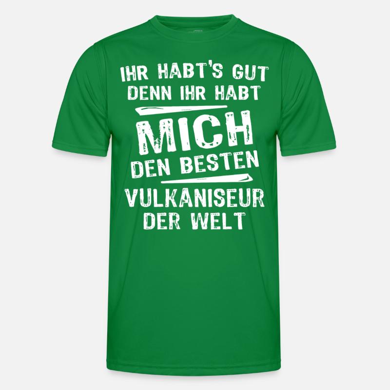 Vulkaniseur Männer Funktions-T-Shirt