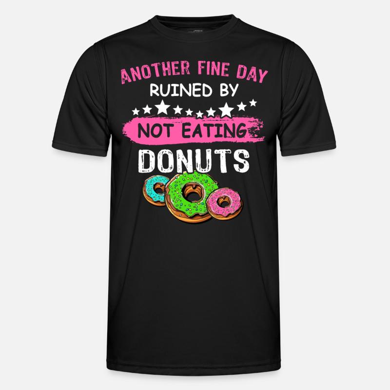 Donut Doughnut T-shirt sport Homme