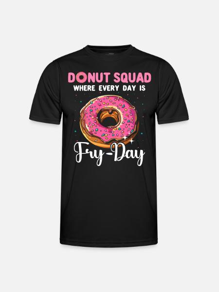 Donut Dear Donut Lovers - Men's Functional T-Shirt - black