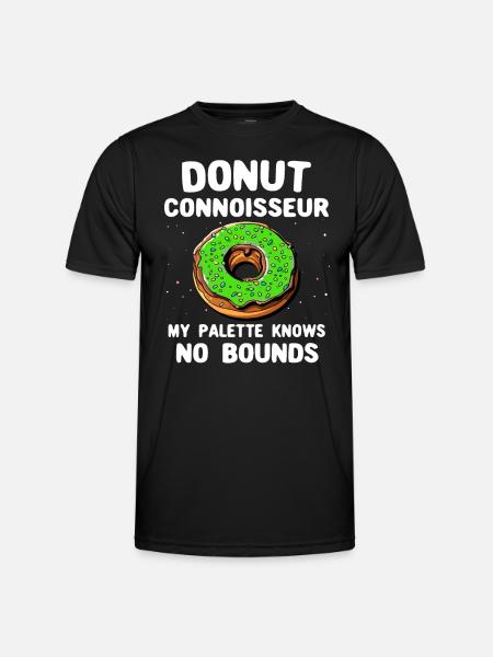Donut Donut Lover - Men's Functional T-Shirt - black