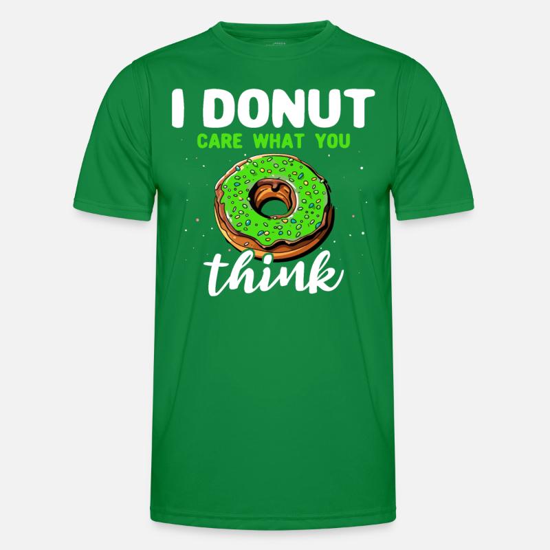 Donuts Sprüche Doughnuts Männer Funktions-T-Shirt
