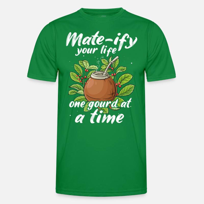 Yerba mate tea Men's Functional T-Shirt