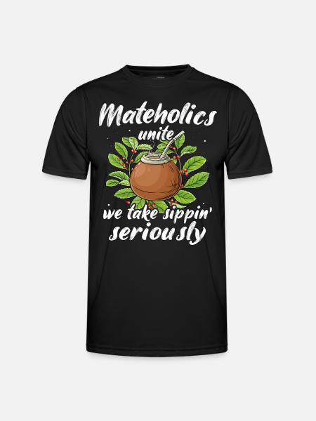 Yerba mate tea - Men's Functional T-Shirt - black