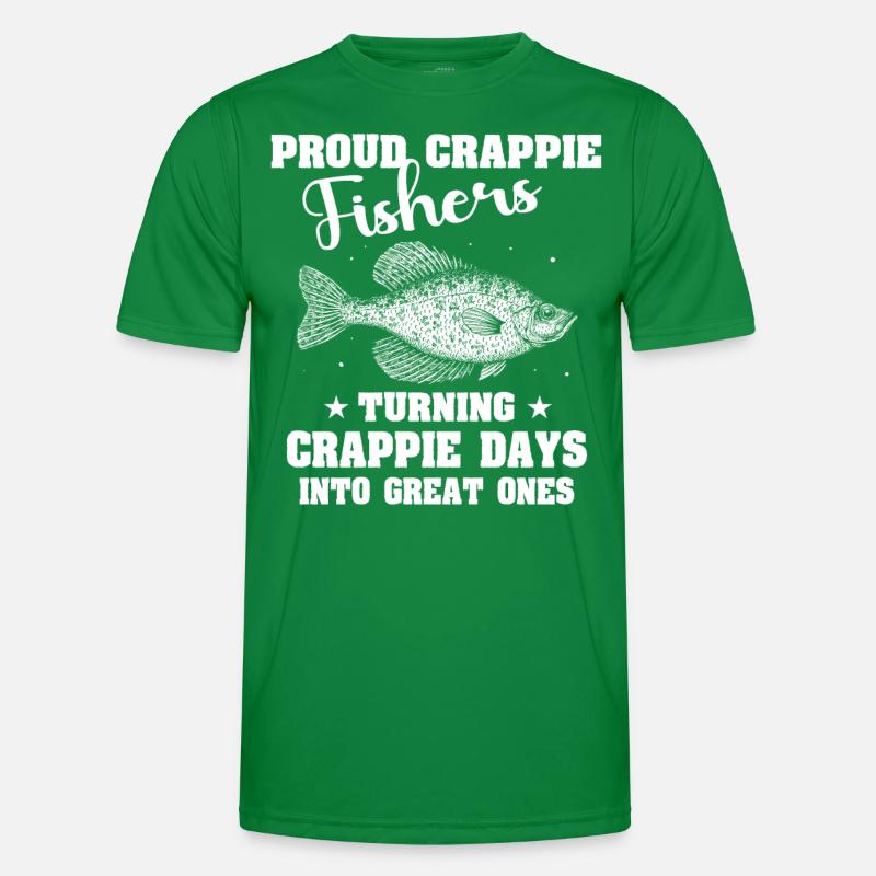Sonnenbarsch Crappie Fish Männer Funktions-T-Shirt