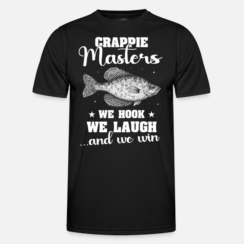 Sonnenbarsch - Männer Funktions-T-Shirt - Schwarz