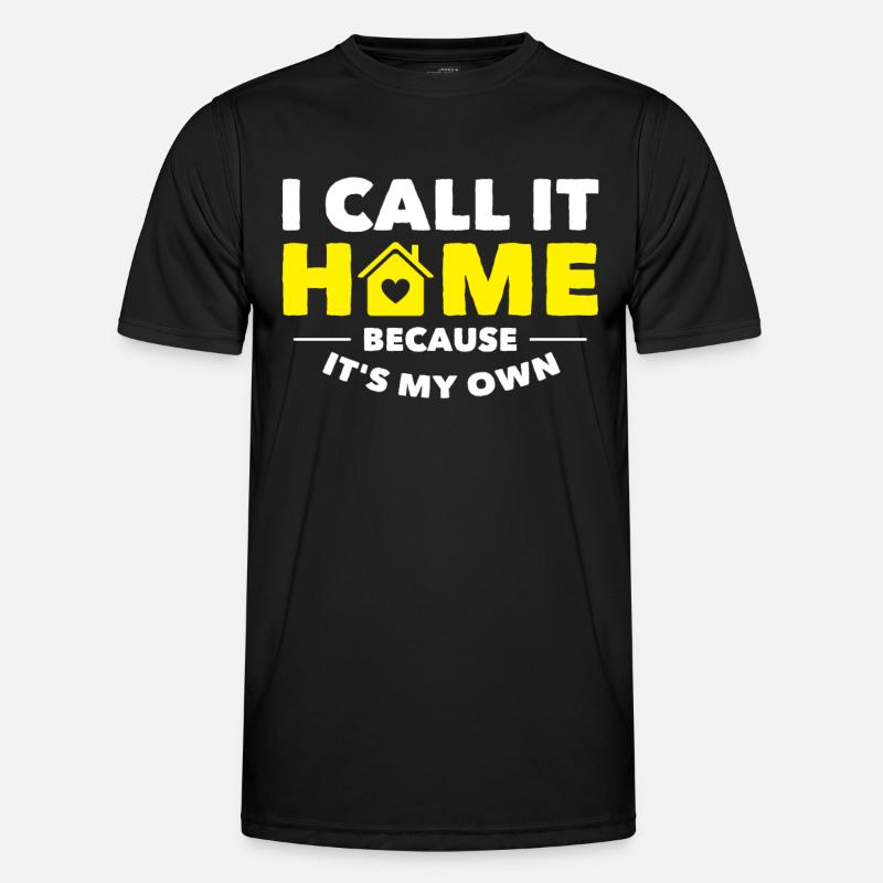 Home Owners Home Purchase - Men's Functional T-Shirt - black