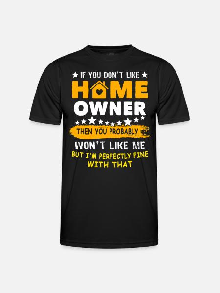 Homeowner - Men's Functional T-Shirt - black