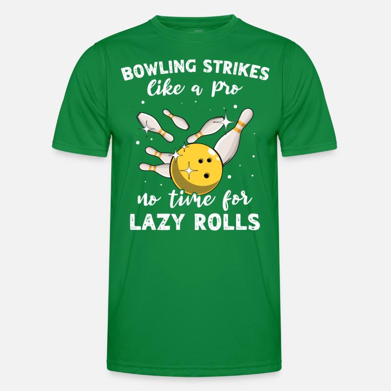 Slow Bowling Strikes Men's Functional T-Shirt