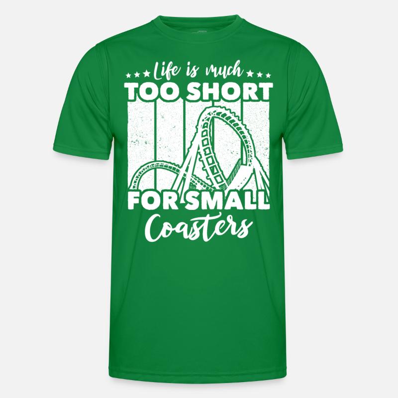 Roller Coaster Men's Functional T-Shirt