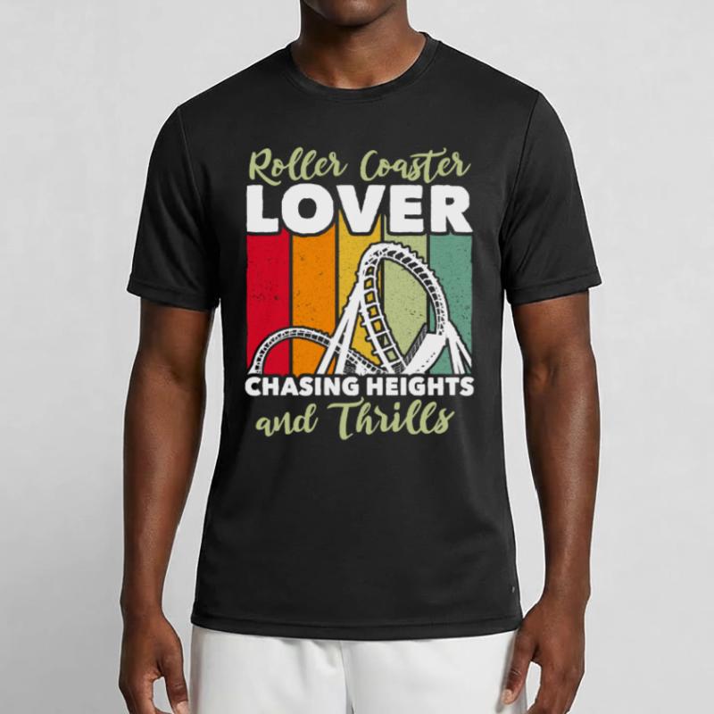 Roller Coaster Roller Coaster Lovers Men's Functional T-Shirt