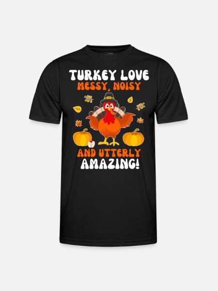 Turkey Sayings - Men's Functional T-Shirt - black