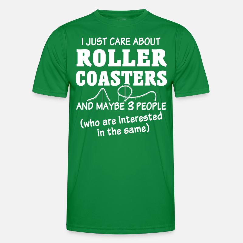 Roller Coaster Men's Functional T-Shirt