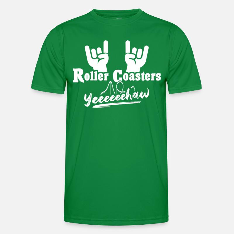 Roller coaster Men's Functional T-Shirt