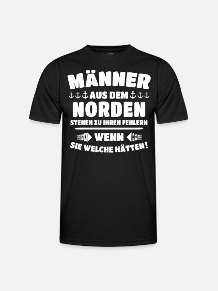 Norden Nordener - Männer Funktions-T-Shirt - Schwarz