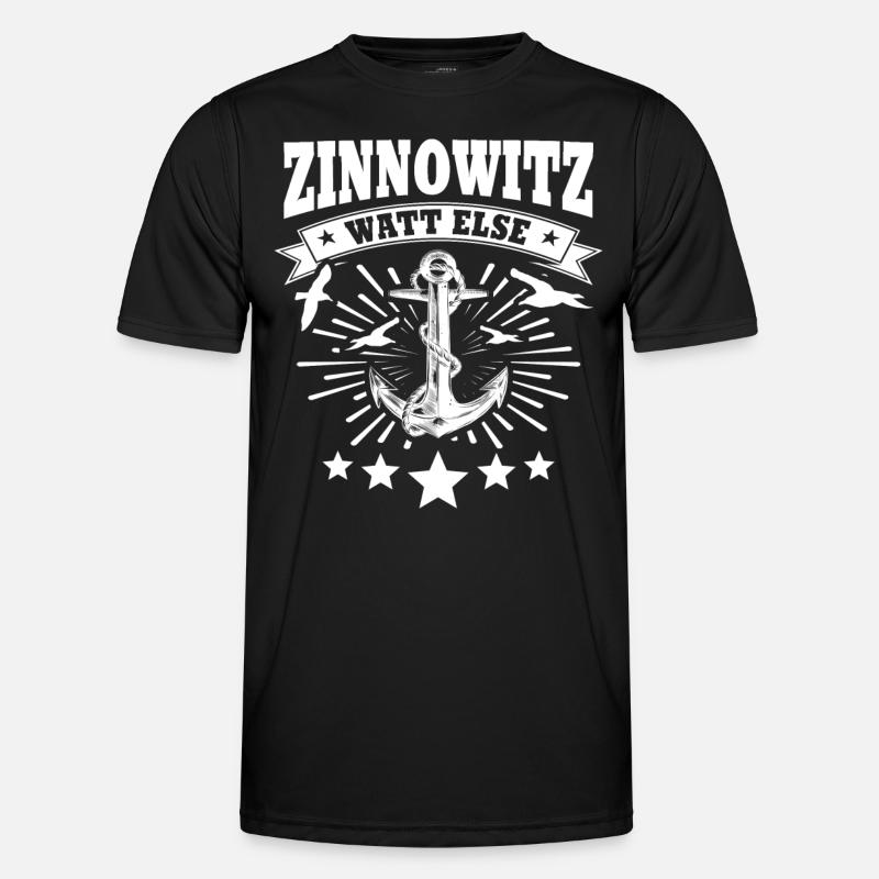Zinnowitz Zinnowitzer - Men's Functional T-Shirt - black