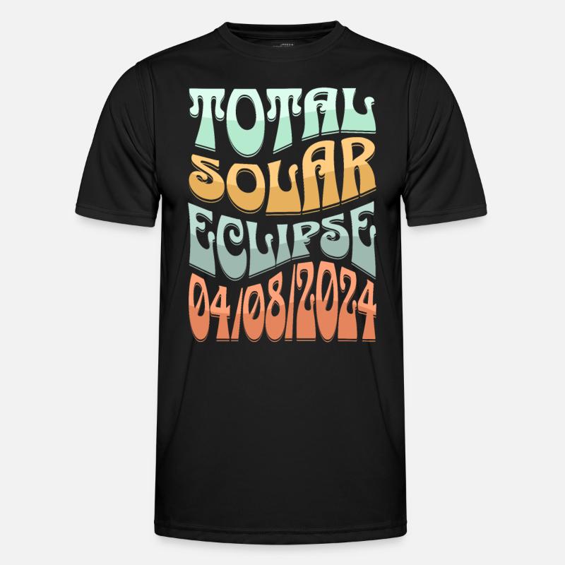 Solar eclipse Men's Functional T-Shirt