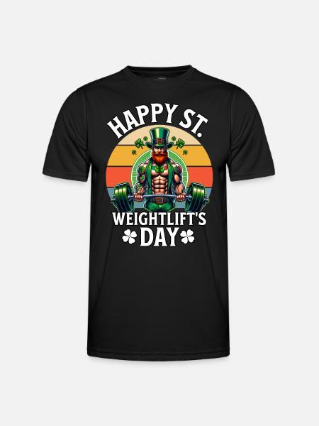 Escarpins de la Saint-Patrick - T-shirt sport Homme - noir