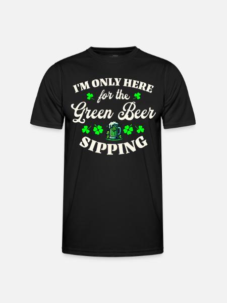 Irlande Fête de la Saint-Patrick - T-shirt sport Homme - noir