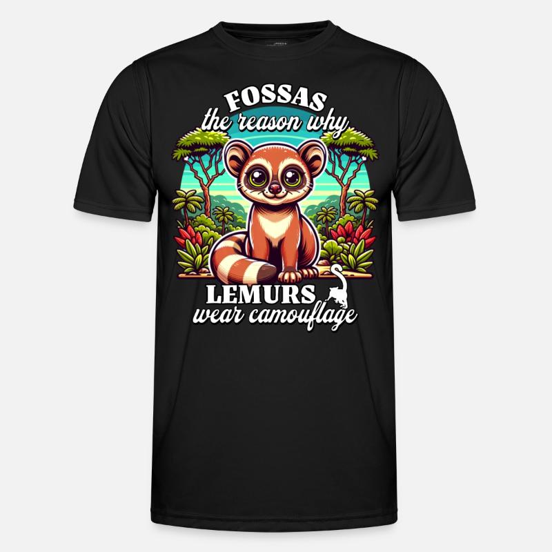 Fossa Madagascar Fossas T-shirt sport Homme