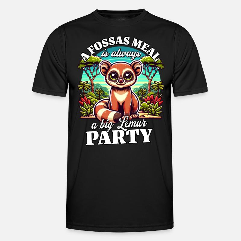 Fossa Madagascar Men's Functional T-Shirt