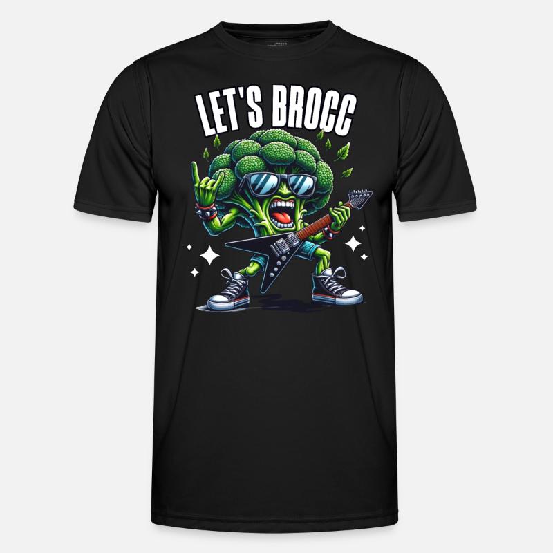 Broccoli Rocker Men's Functional T-Shirt