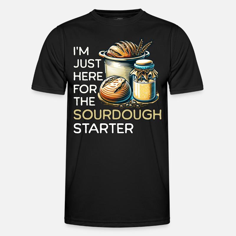 Sauerteig Starter Männer Funktions-T-Shirt