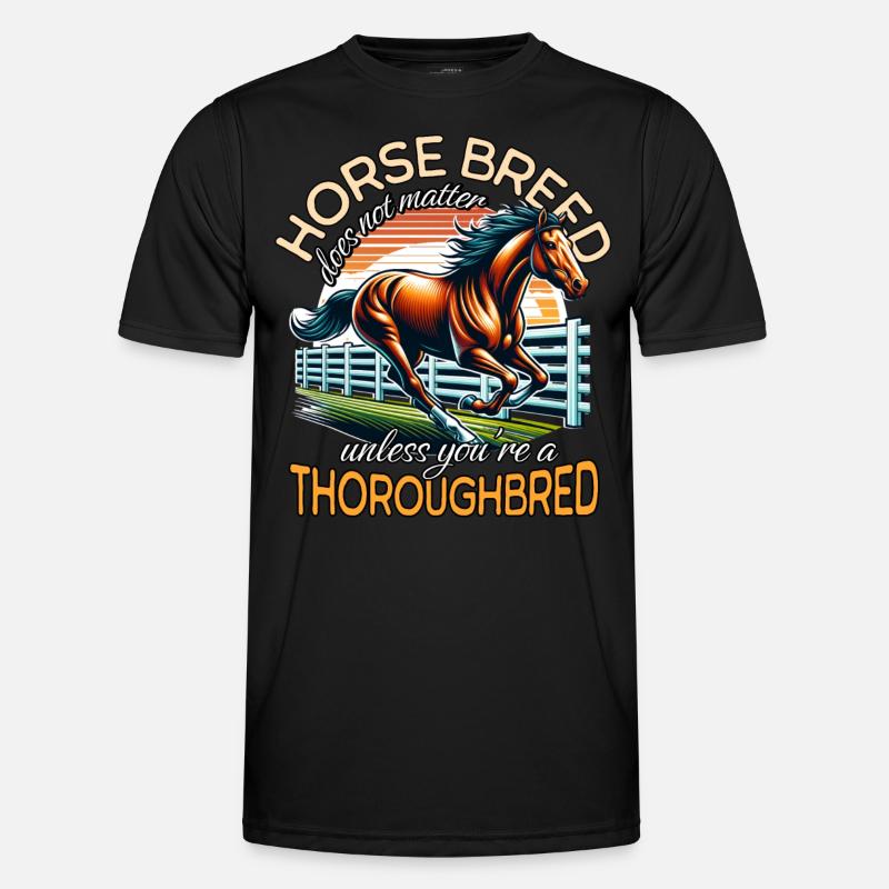 Thoroughbred - Men's Functional T-Shirt - black